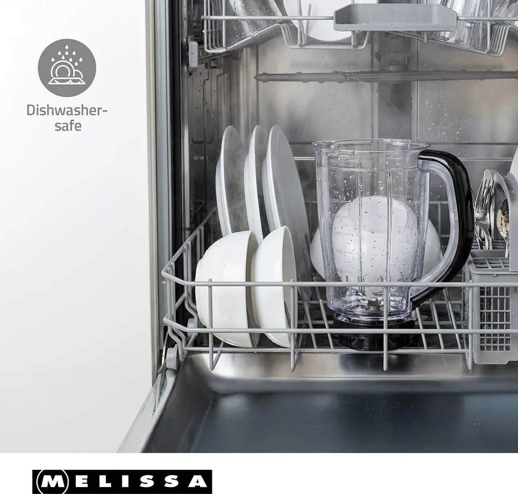 Mixeur 2 vitesses avec bol 1,5L haute capacité et moteur puissant 800 W