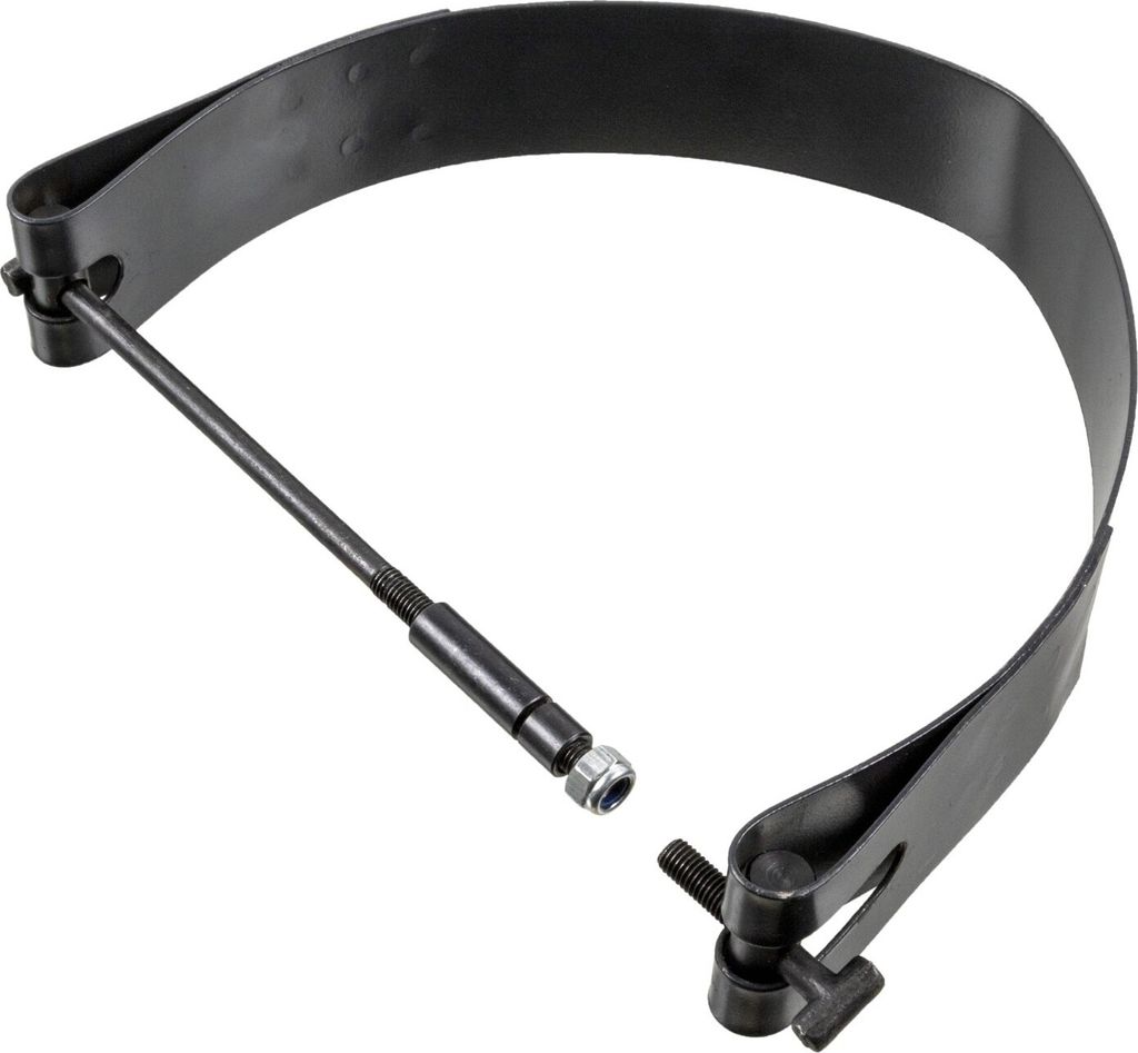 FEBI BILSTEIN Halteband Druckluftbehälter 183712 für SCANIA 4 - series 50mm Stahlblech 276mm 0,64kg