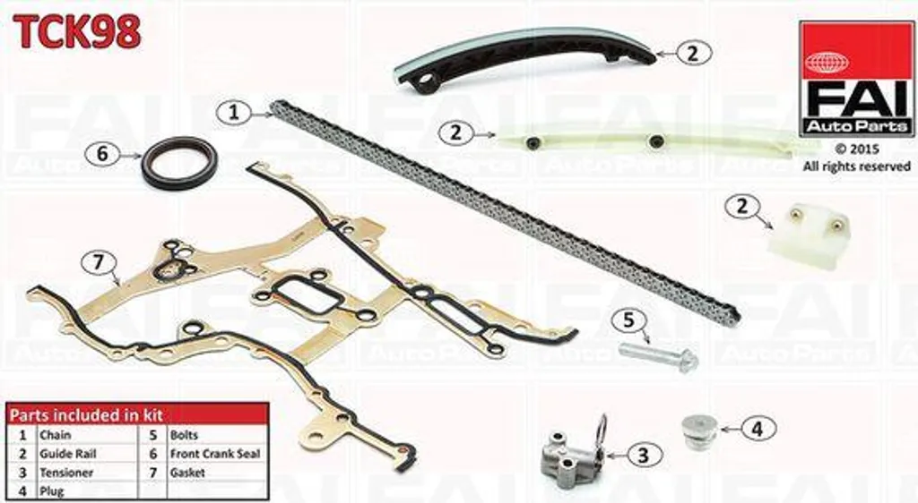 Kit Distribution Haute Performance OE 55562234 pour Corsa Insignia Trax