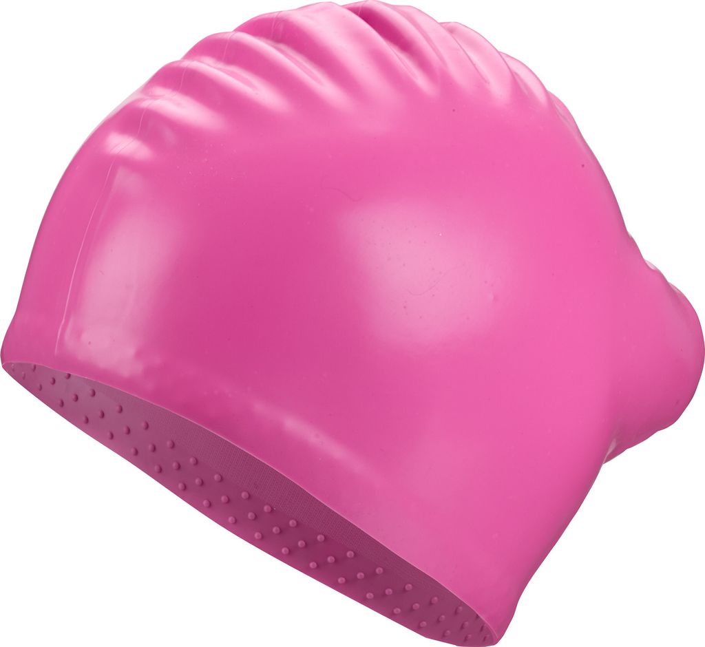 Bonnet de bain Beco | Cheveux longs | Silicone | Rose Image du produit 
