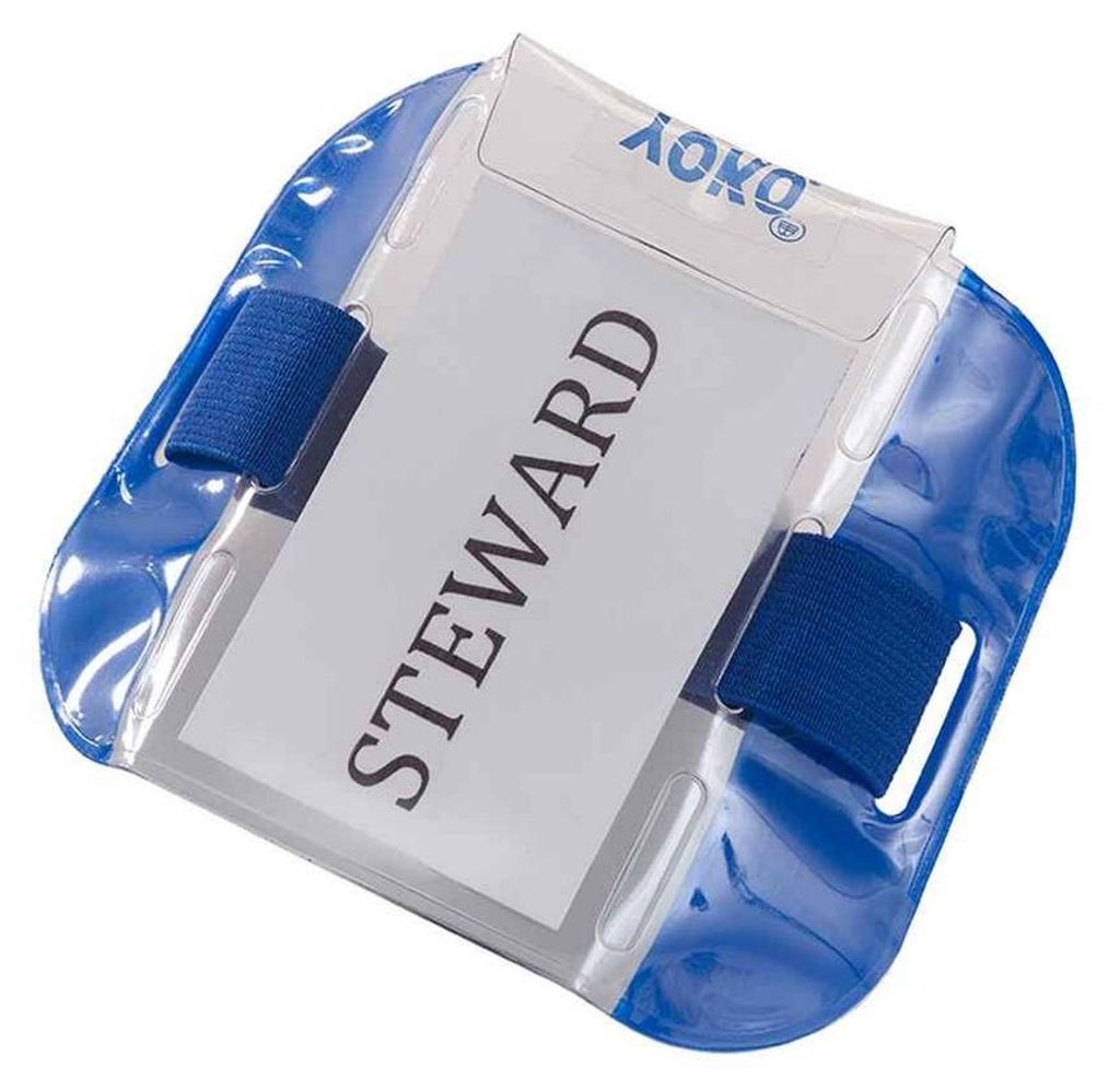 Yoko - Ausweis Armband, Reflektierend LT4539 (Einheitsgröße) (Fluoreszierendes Blau)