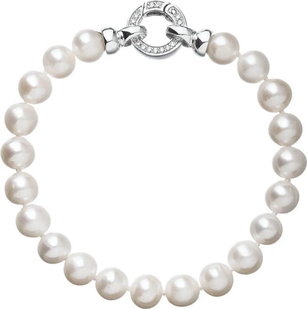 Bracelet Pavona argent 925 et perles véritables - Éclat et finesse