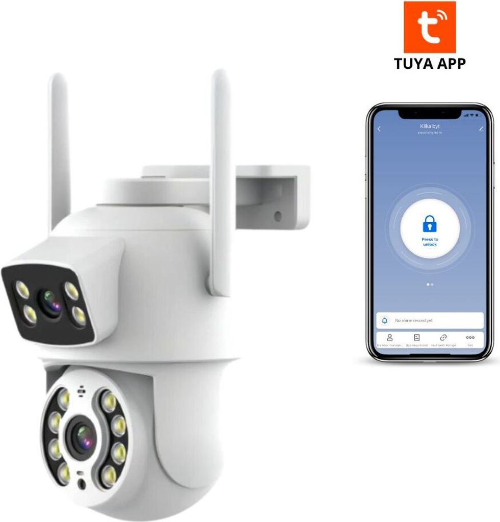 BOT Intelligente WiFi-Kamera für den Außenbereich NA1 Produktbild 
