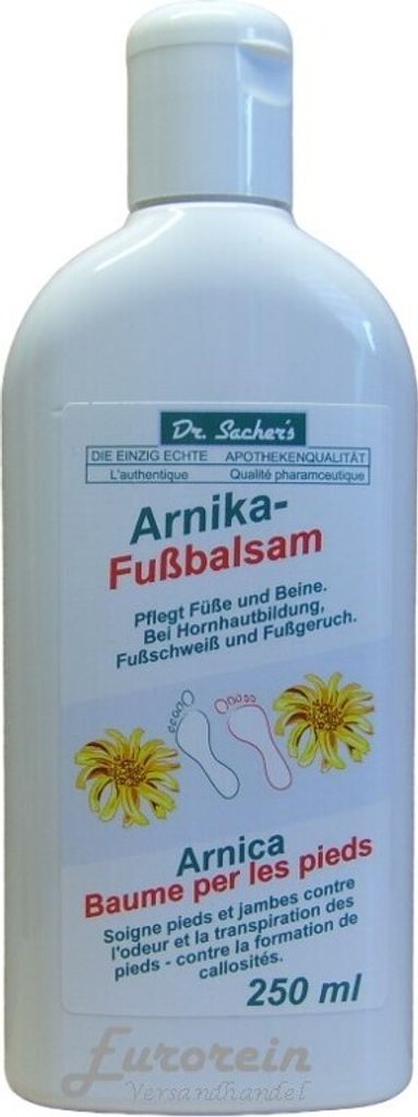 Arnika Fußbalsam 250 ml von Dr. Sacher´s Produktbild 1