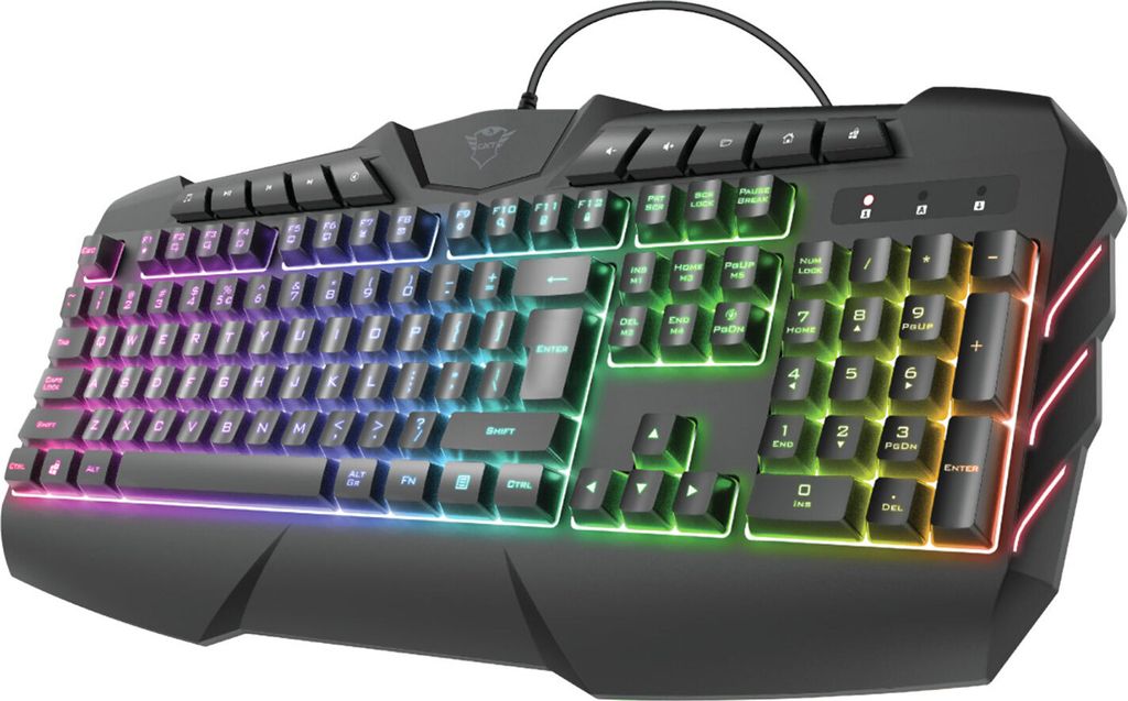 Trust GXT 881 Odyss Halbmechanische Gaming-Tastatur, LED Produktbild