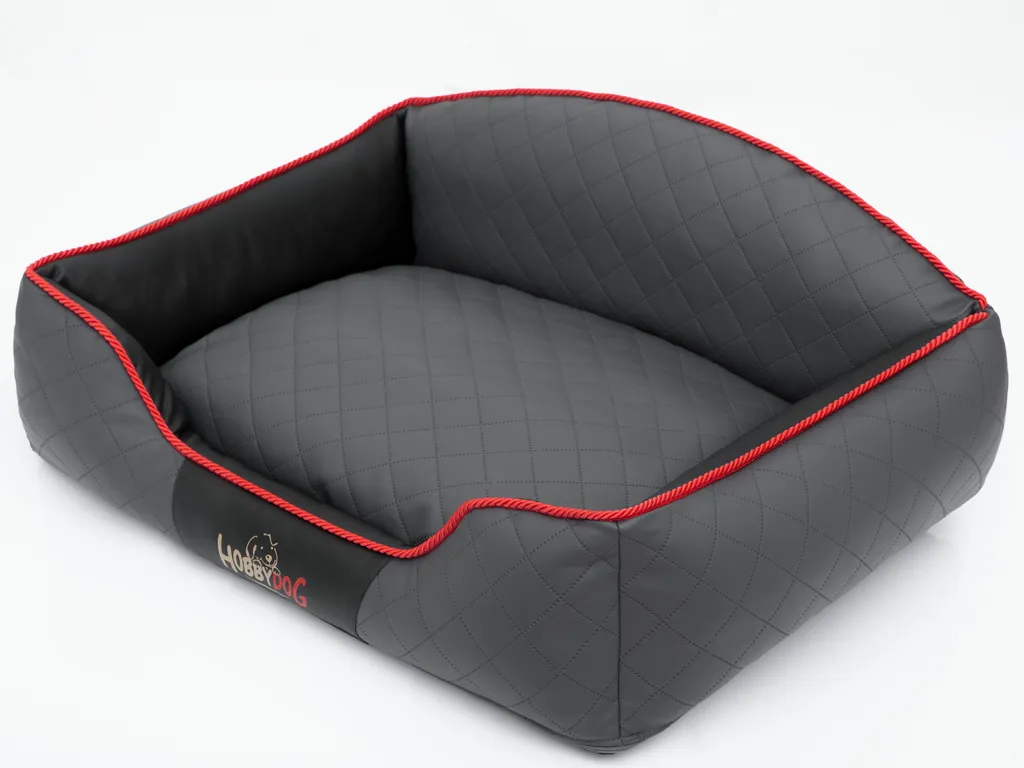Divano per Cani Elite Grigio e Nero - Cuscino Ortopedico Taglia L - 2