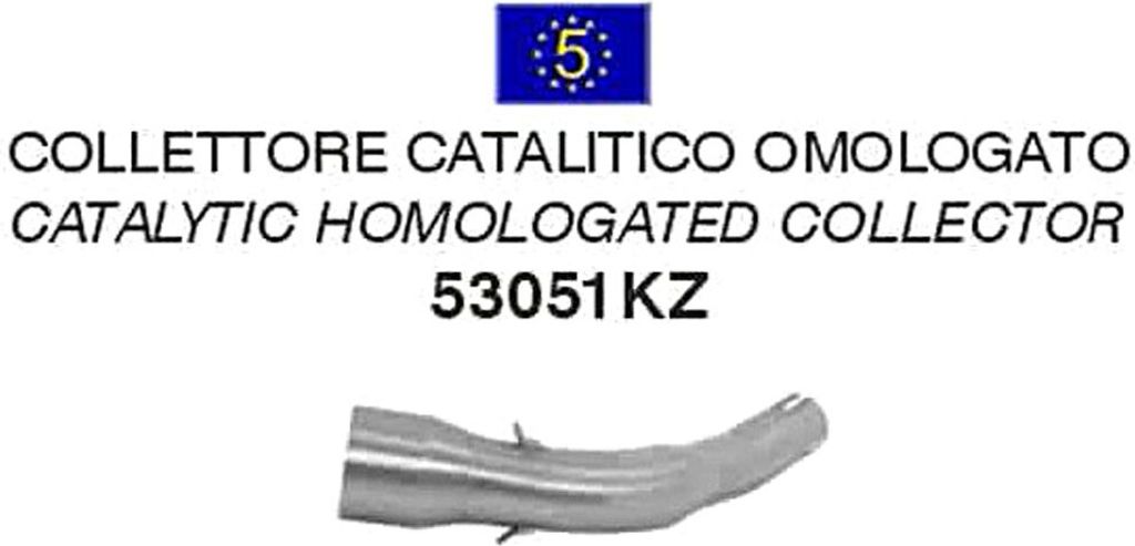 Collettore racing ARROW per scarico Urban per Piaggio Immagine del prodotto 