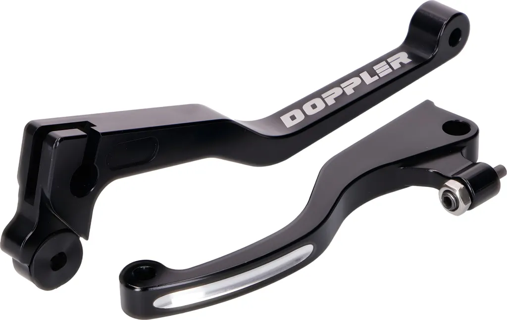 Kit leviers Doppler CNC rouge forgé Senda DRD Pro : fini la casse de levier