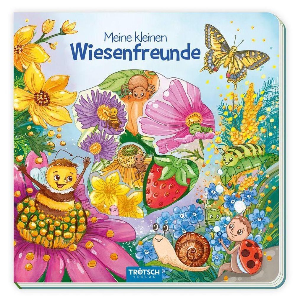 Trötsch Fensterbuch Meine kleine Wiesenfreunde Produktbild 