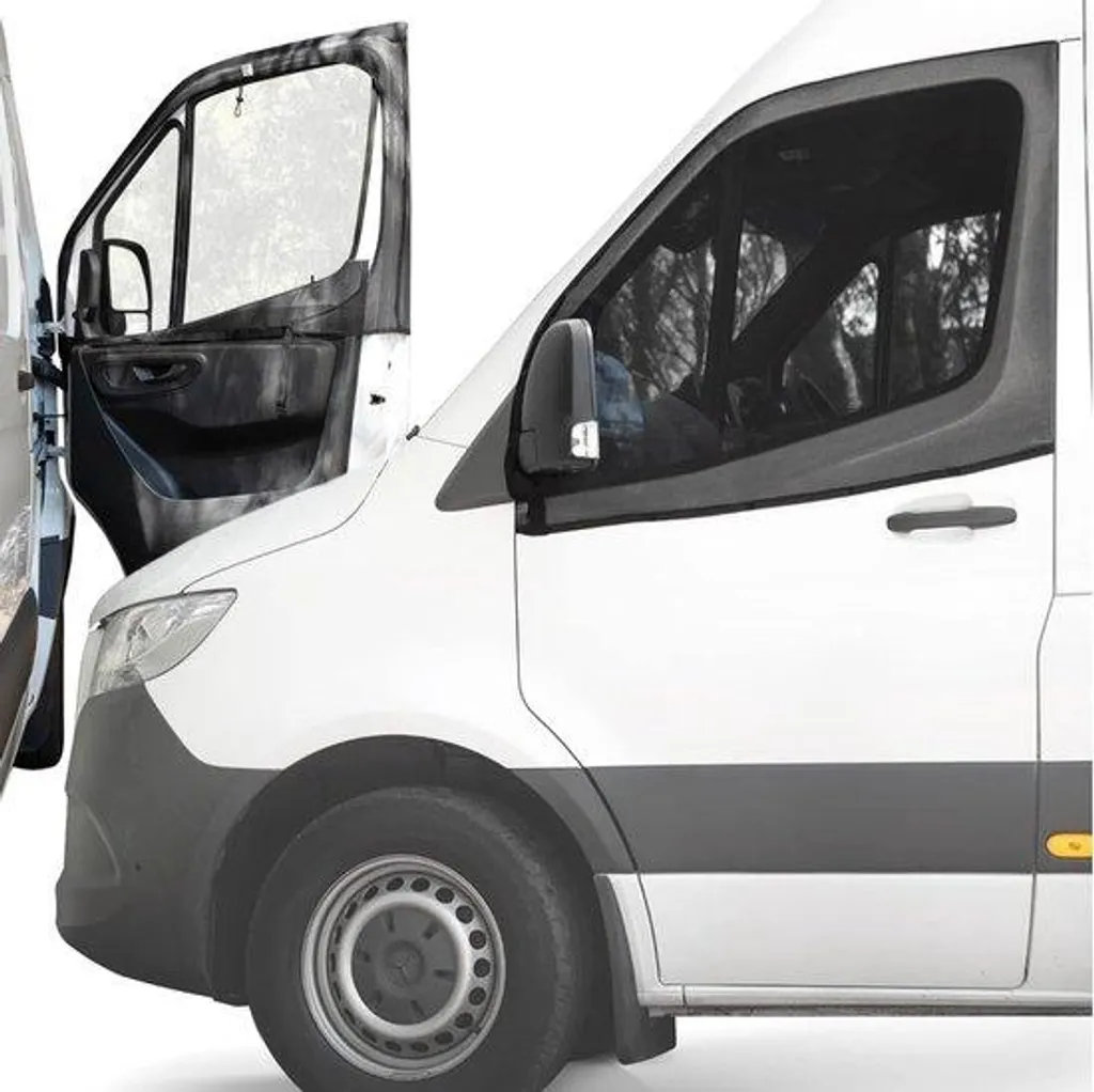 Housses de voiture avec moustiquaire universelles - Lot de 2 pièces