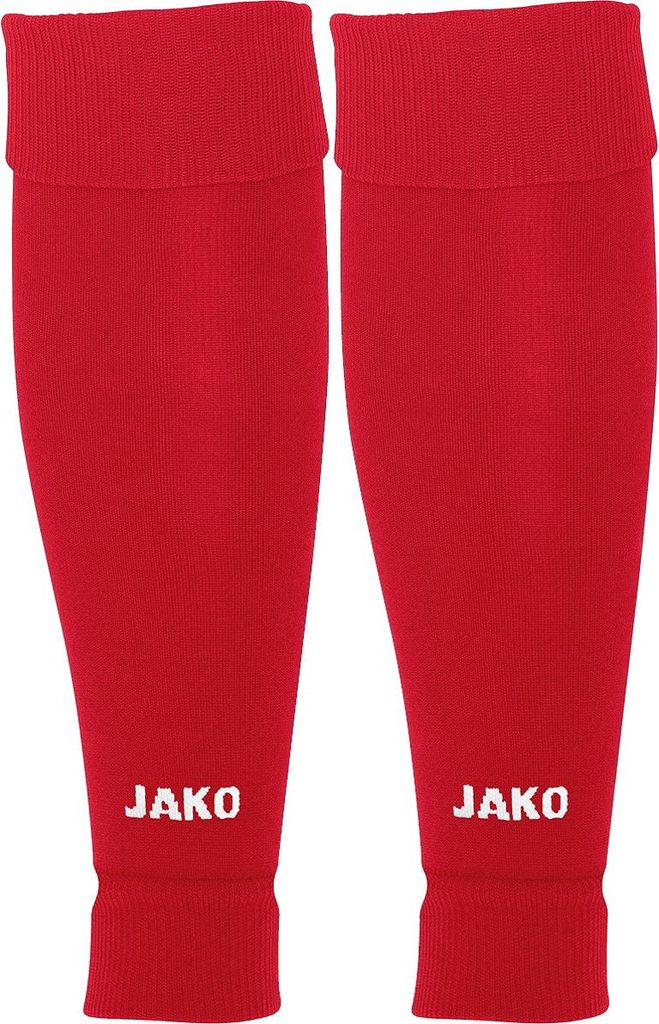 Jako Chaussettes De Football Footless Hommes - Rouge  | Image du produit 