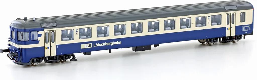 Voiture-pilote Hobbytrain N H23944 BLS : réalisme et roulement fluide