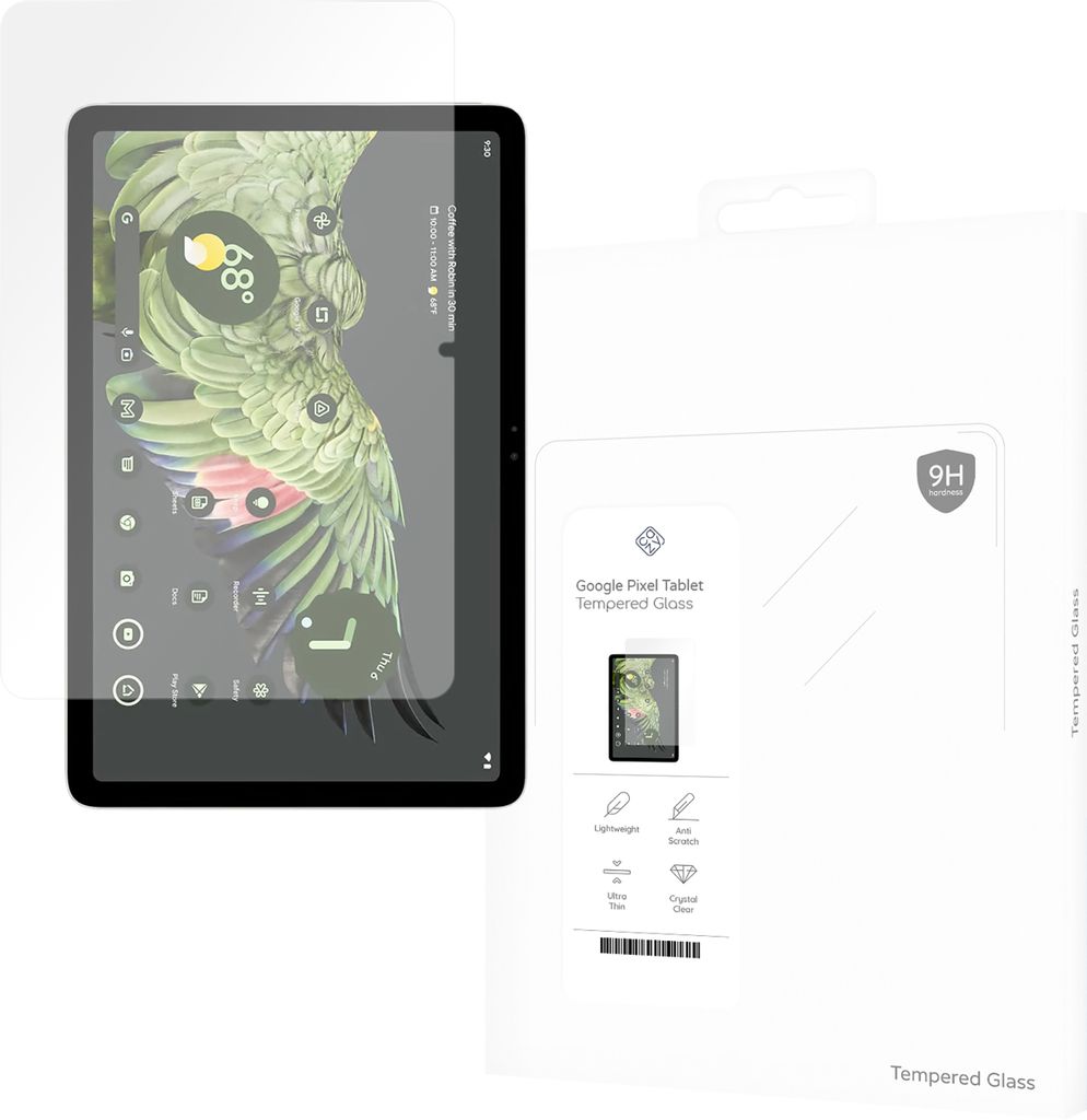 Schutzfolie Google Pixel Tablet - Panzerglas - Cazy - Transparant