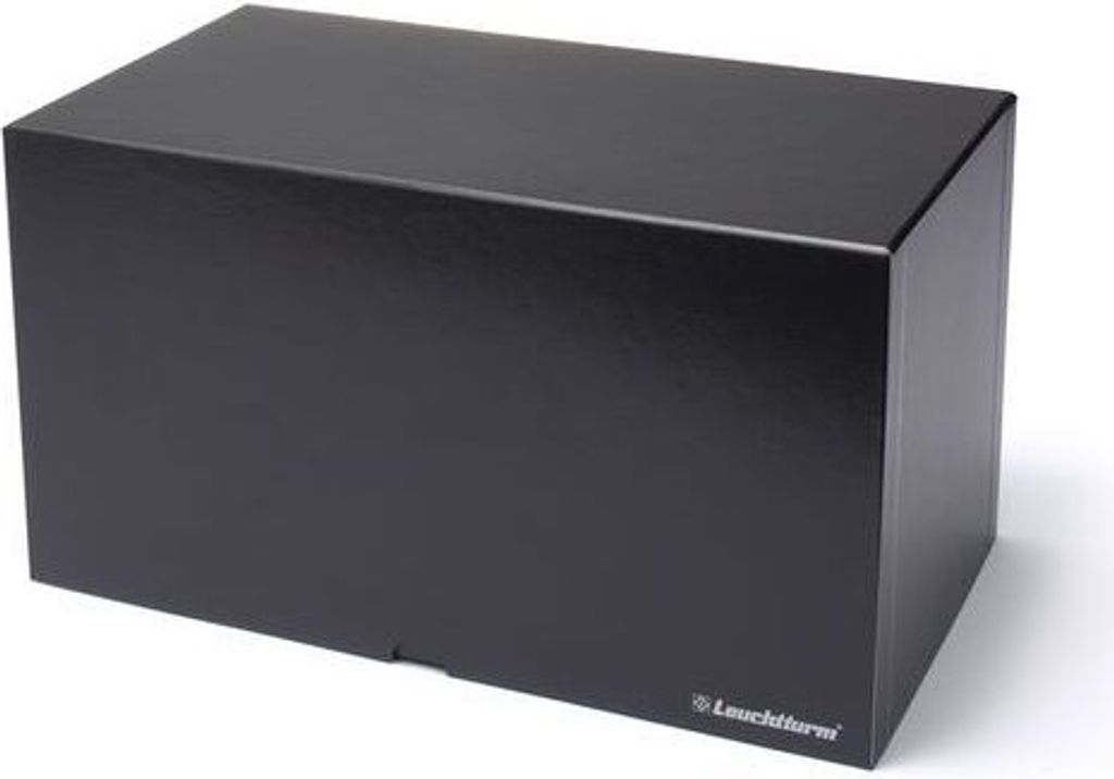 Archivbox LOGIK für Münzsets mit ca. 154 mm Breite und bis zu 154 mm Höhe schwarz