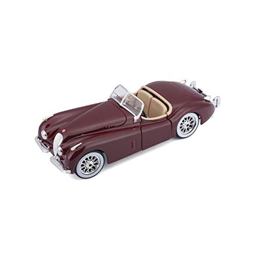 Bburago 1:24 Jaguar XK 120 Roadster (1951) Rosso Immagine del prodotto 
