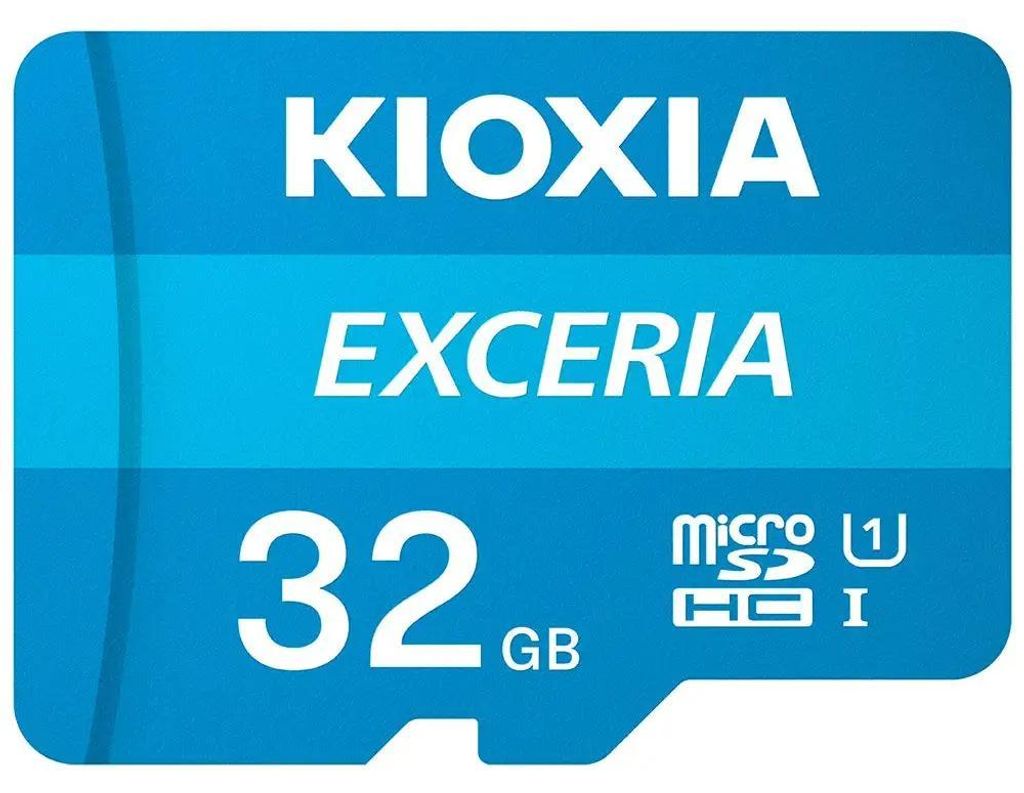 Kioxia Exceria, 32 GB, MicroSDHC, Trieda 10, UHS-I, 100 Obrázok produktu 