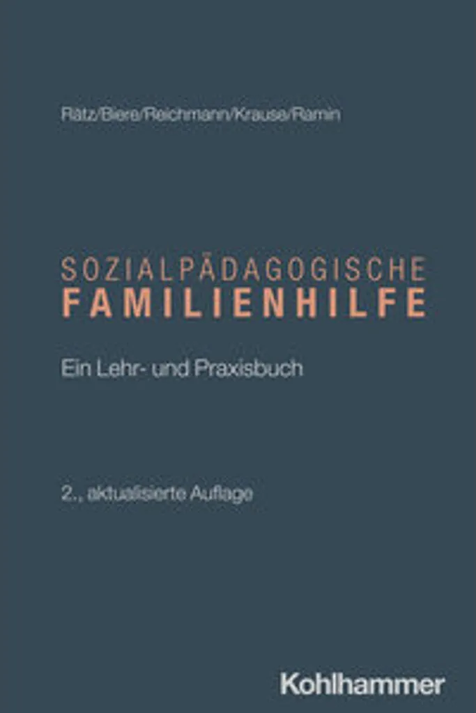 Manuel de Sozialpädagogische Familienhilfe pour travailleurs sociaux pro
