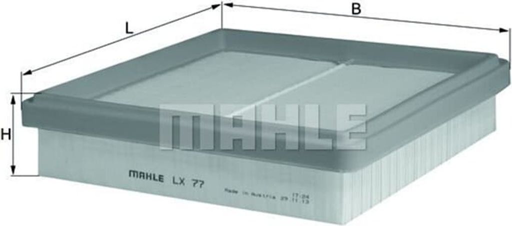 Mahle Luftfilter für Porsche 911