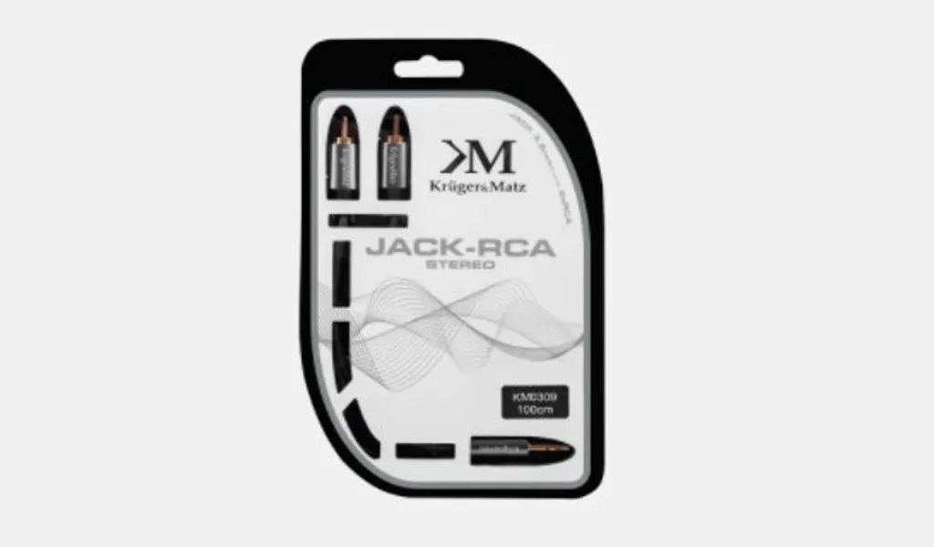 Cavo Kruger&Matz KM0309 Jack-2RCA: La Soluzione Audio Analogica