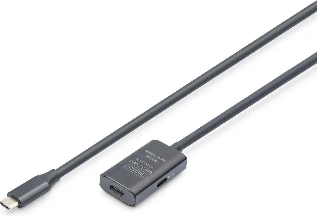 DIGITUS Digitus Cavo di prolunga attivo USB 3.2 Gen1 5G, USB-C - USB-C, 5m