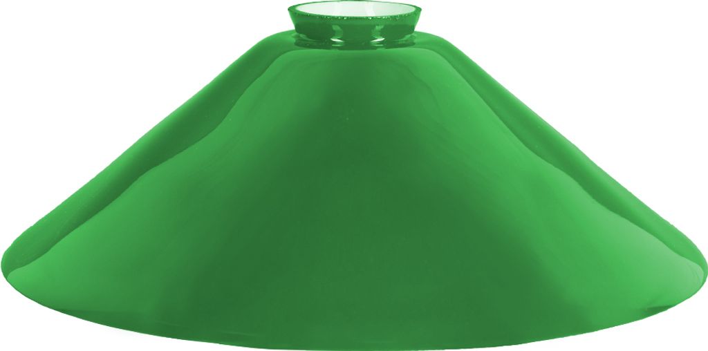 Verre de cordonnier Ø 300mm Verre de lampe Vert Verre de Image du produit 