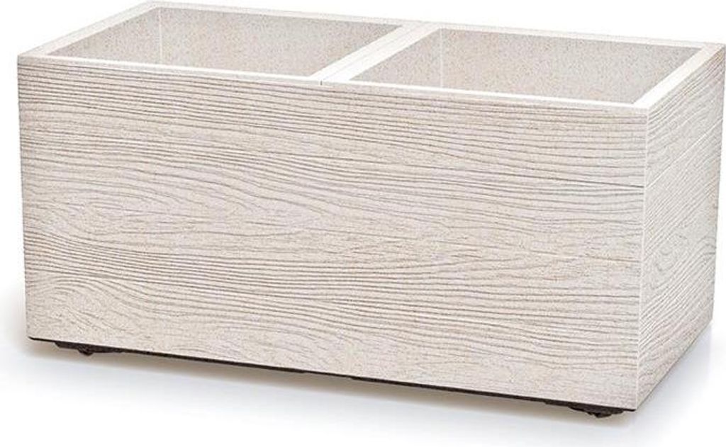 Blumentopf Prosperplast MADERA CASE eco Holz 77 cm weiß eco Produktbild 