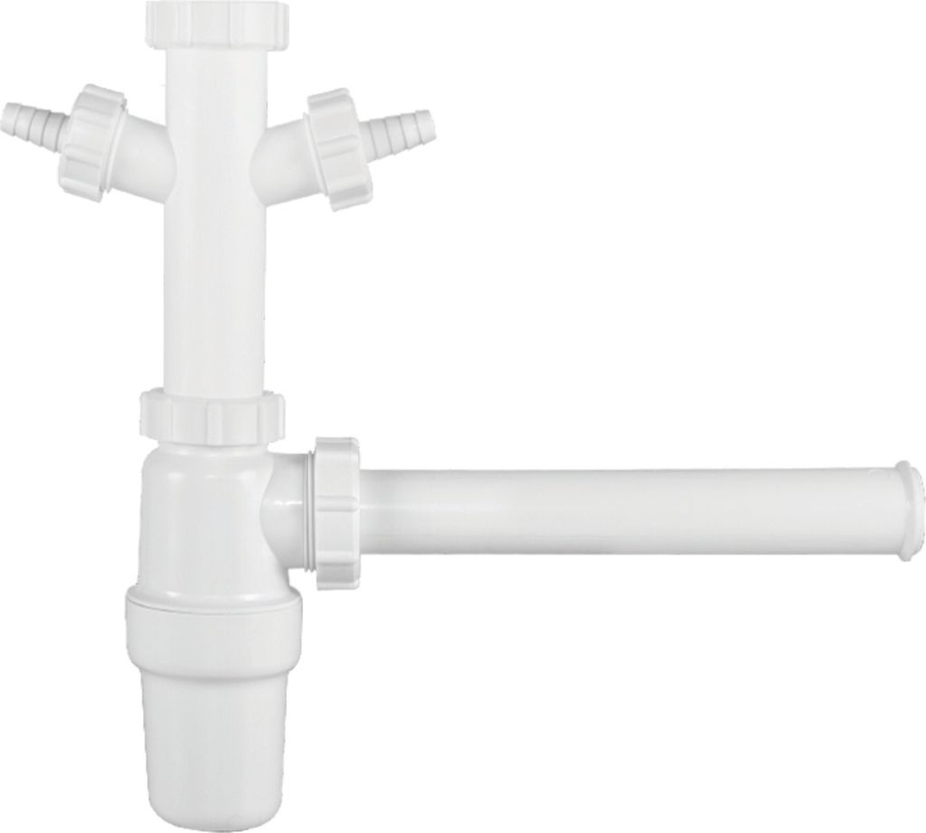 Siphon Flaschensiphon Röhrensiphon Kondenswasser Geruchsverschluss Ø 32 mm