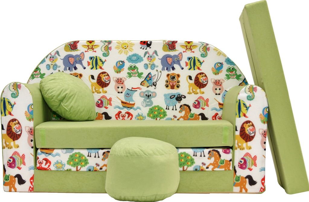 All4All Kindersofa Klappsofa, Schlafsofa 3in1, Velo, Produktbild 