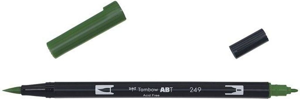 Tombow Tombow ABT Dual Brush Pen 249 Hunter Green