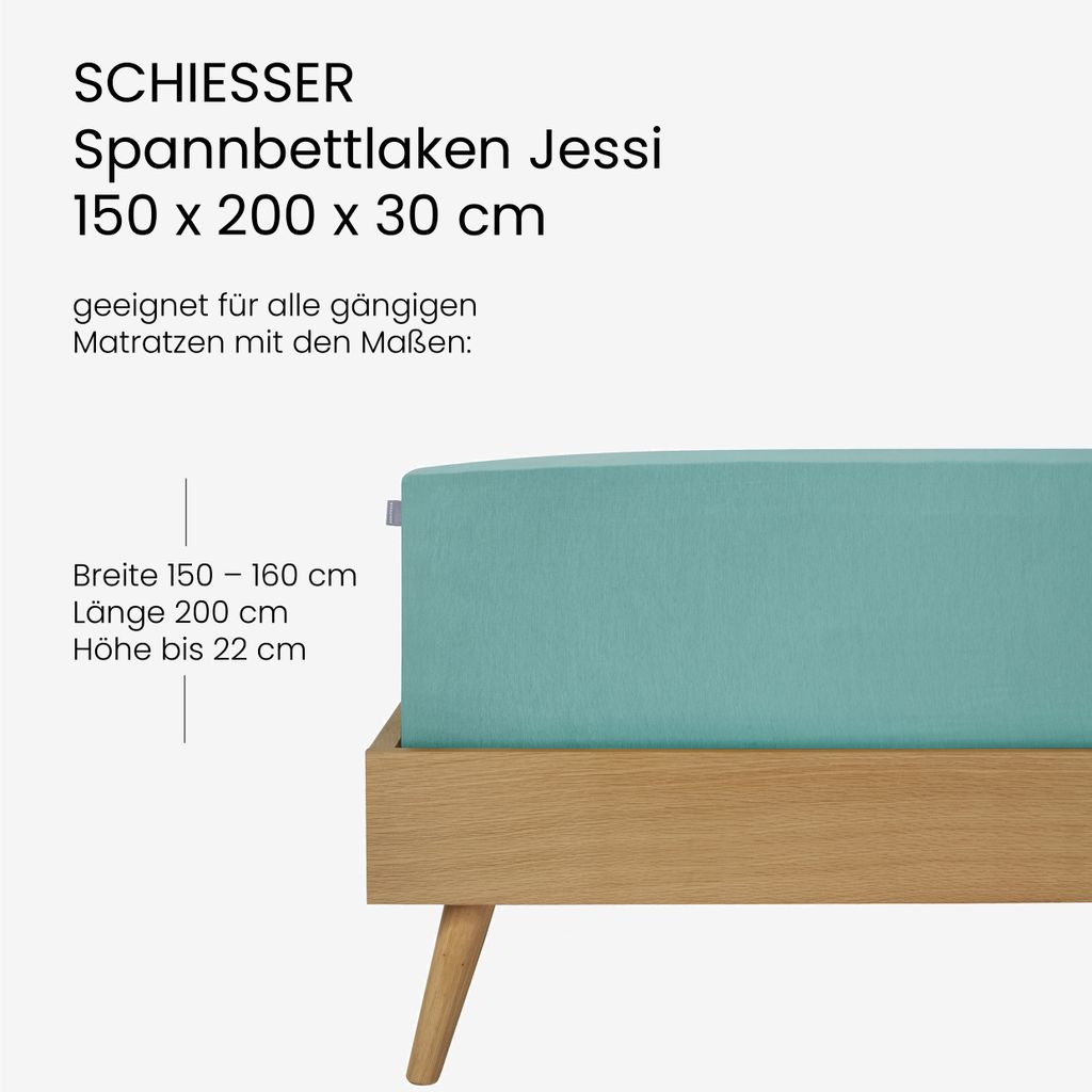 100% Baumwolle Spannbettlaken Für Doppelbett – Maße 180x200+30 Cm In Koralle, Super Elastisch & Atmungsaktiv