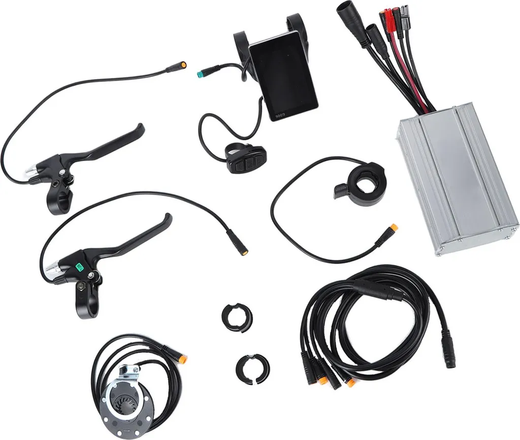 Acouto Contrôleur Vélo Électrique 30A Kit Écran LCD GD06 Moteur 1000W