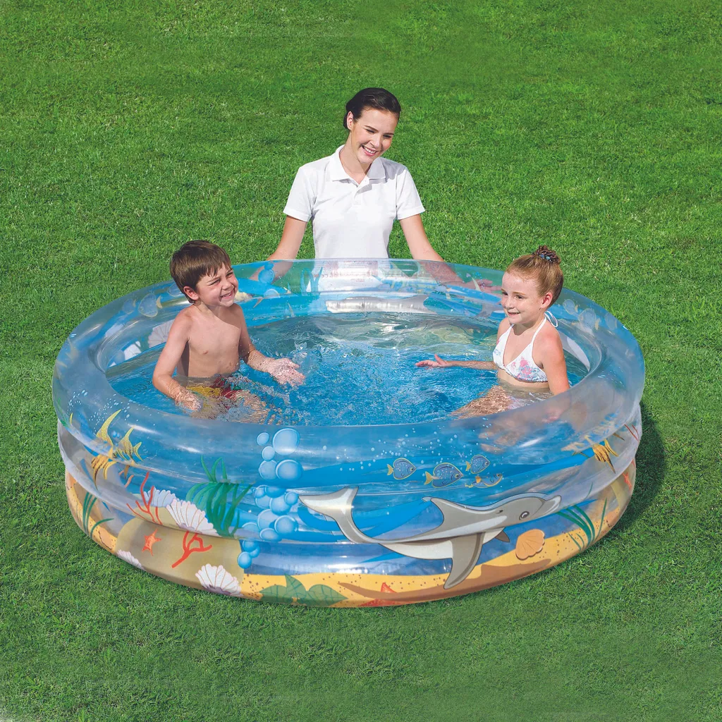 Piscina Gonfiabile Sea Life Bestway 51048 | 170x53cm per Famiglie - 2