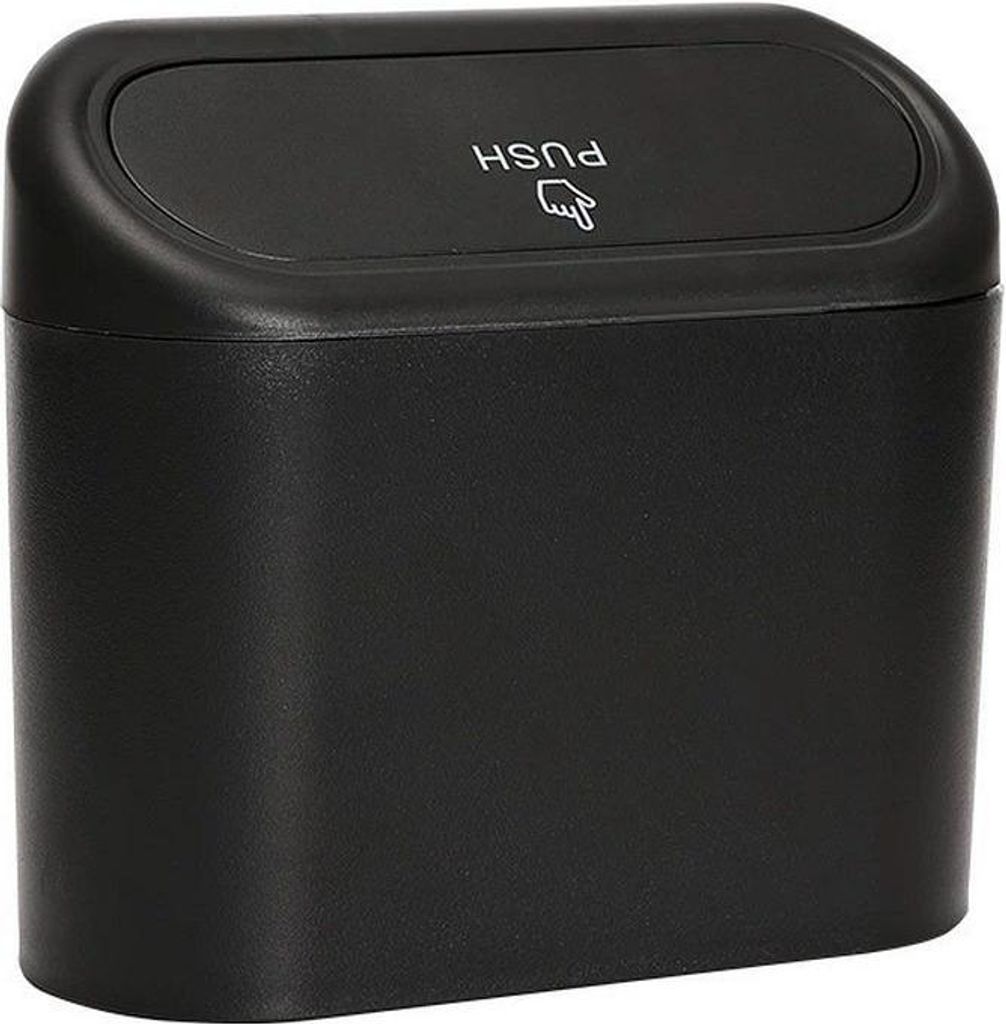 Auto-Mülltonne schwarz