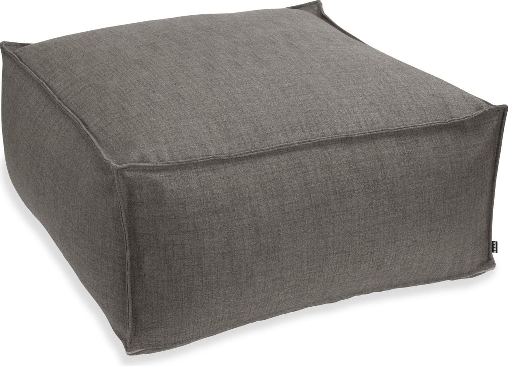 H.O.C.K. Livigno Lounger 90x90x40cm grau 802 mit Biese
