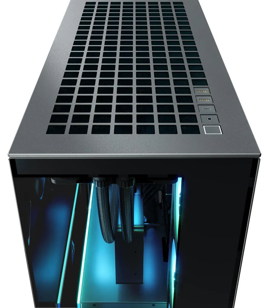 ARCTIC Geh Xtender Mirror Black - Support Vertical GPU avec Riser PCIe - 18