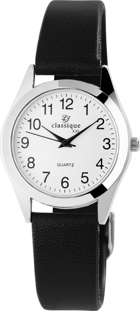 Classique Herrenuhr mit Kunstlederionsarmband