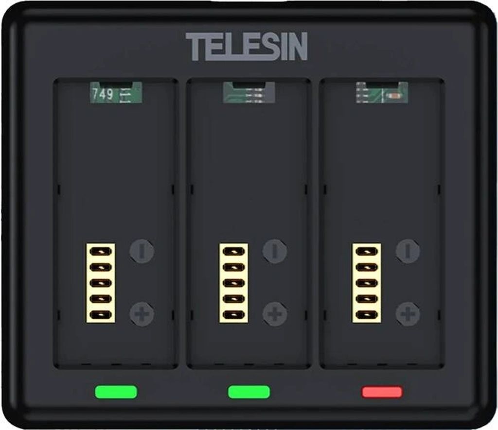TELESIN Charger for 3 batteries for GoPro HERO 13 Telesin (S0-BCG-12-TGP)