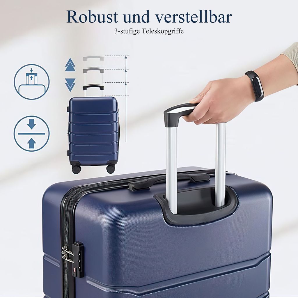 Leichte Reisekoffer Mit 4 Rollen: Koffer