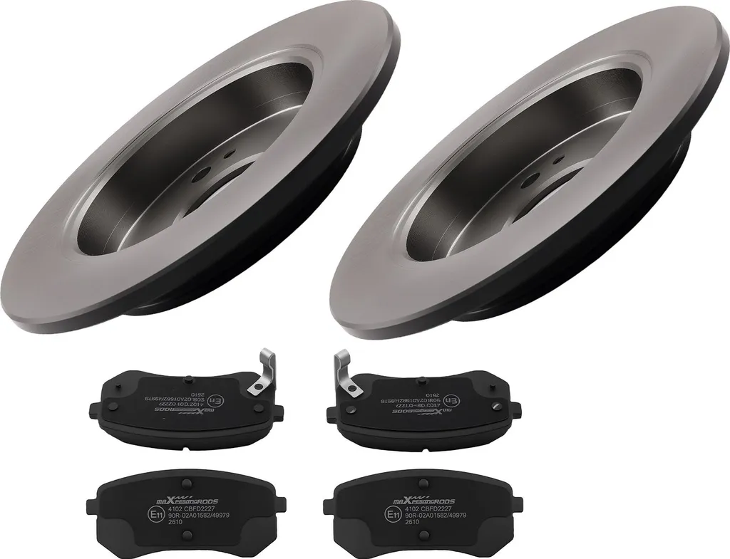 Kit de Freinage Arrière Complet Disques et Plaquettes Hyundai i10 Kia