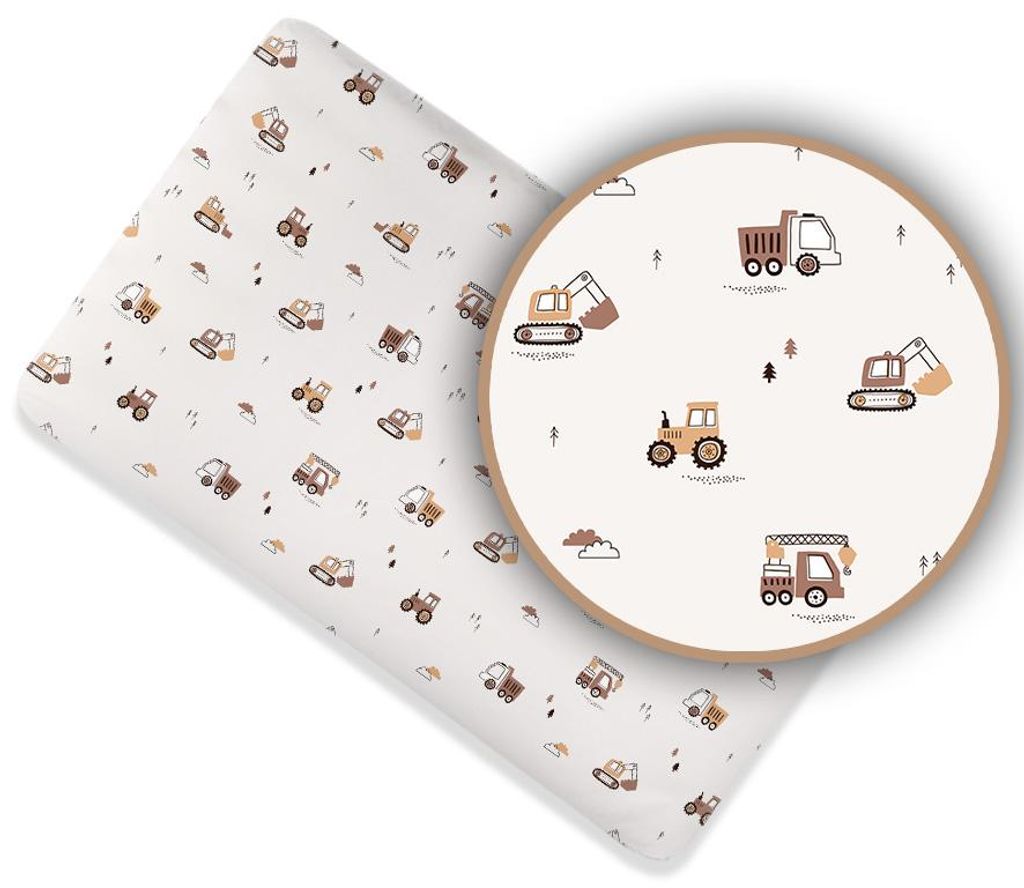 Lenzuolo con Angoli per Lettino 60 × 120 cm – 100% Cotone, Immagine del prodotto 