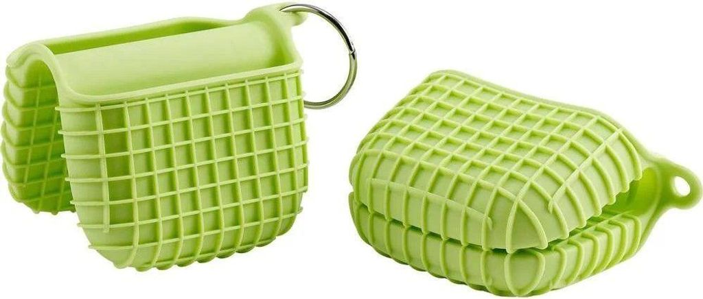 Grillhandschuhe Tepro 2er-Set Silikon grün