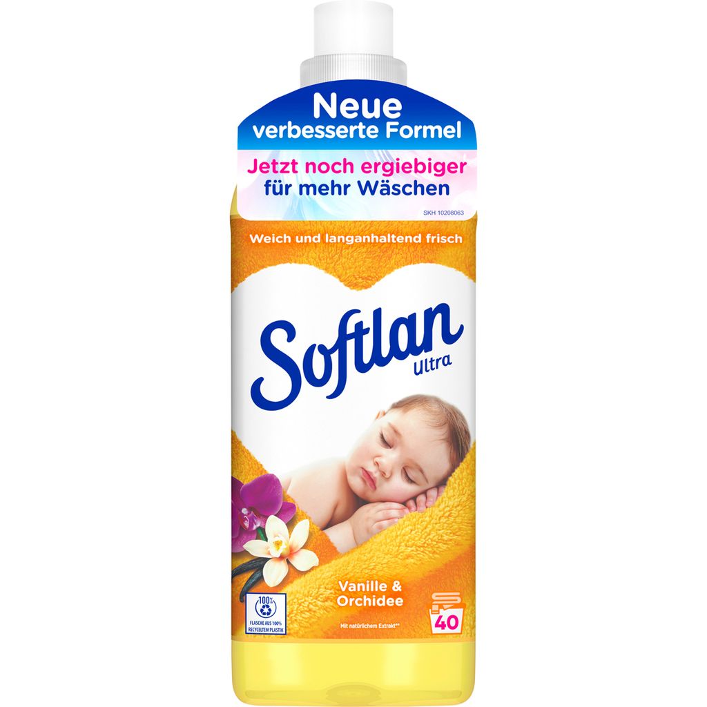 Softlan vanilka a orchidej jemná vůně pro 34 pracích dávek Obrázek produktu 1