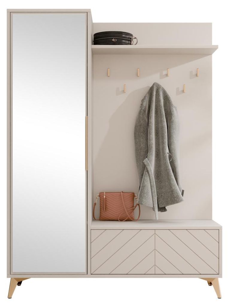 MIRJAN24 Garderoben-Set Xylix 1D1K, Garderobe mit eins Produktbild 
