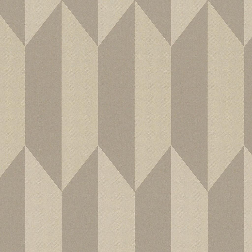 Profhome 790865-GU Luxus Tapete Geometrisch beige creme grau platin 5,33 m2