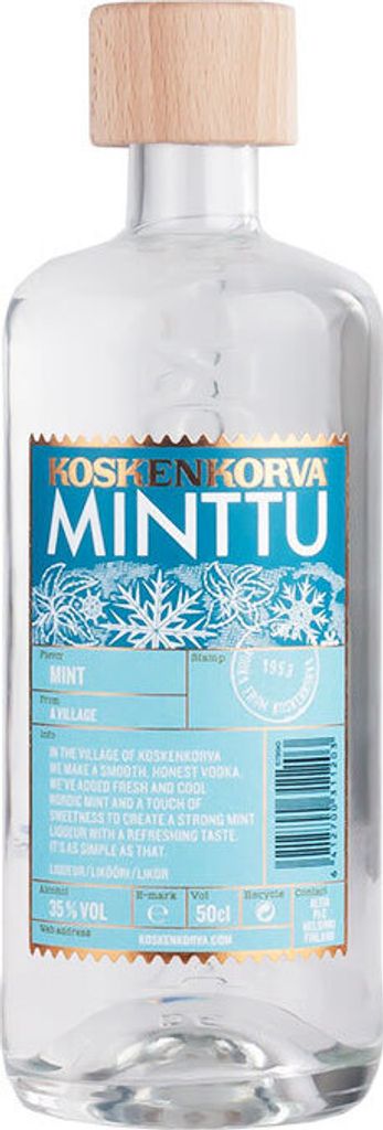 Koskenkorva Minttu 35% Vol. 0,5L Produktbild 