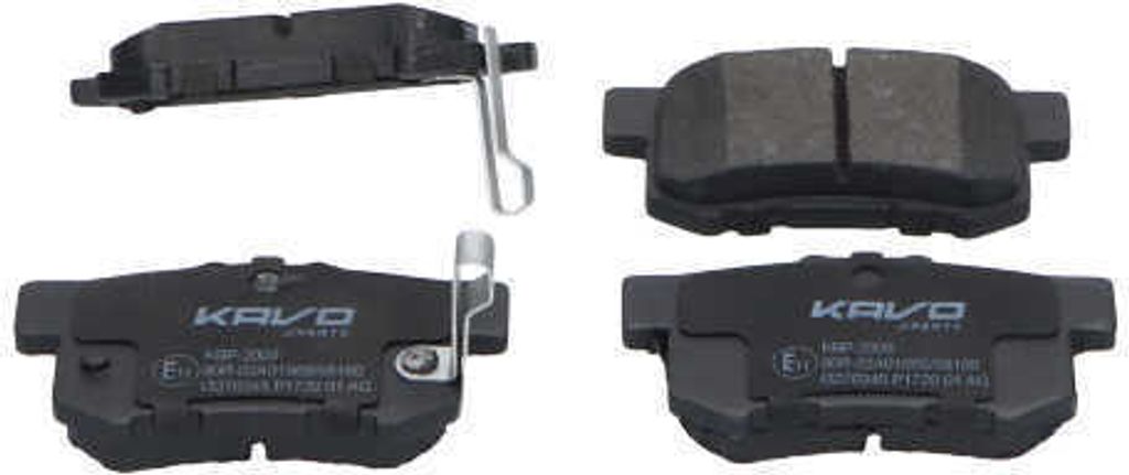 KAVO PARTS Bremsbeläge Satz Hinten Bremsklötze für FIAT Sedici (FY) KBP-2009