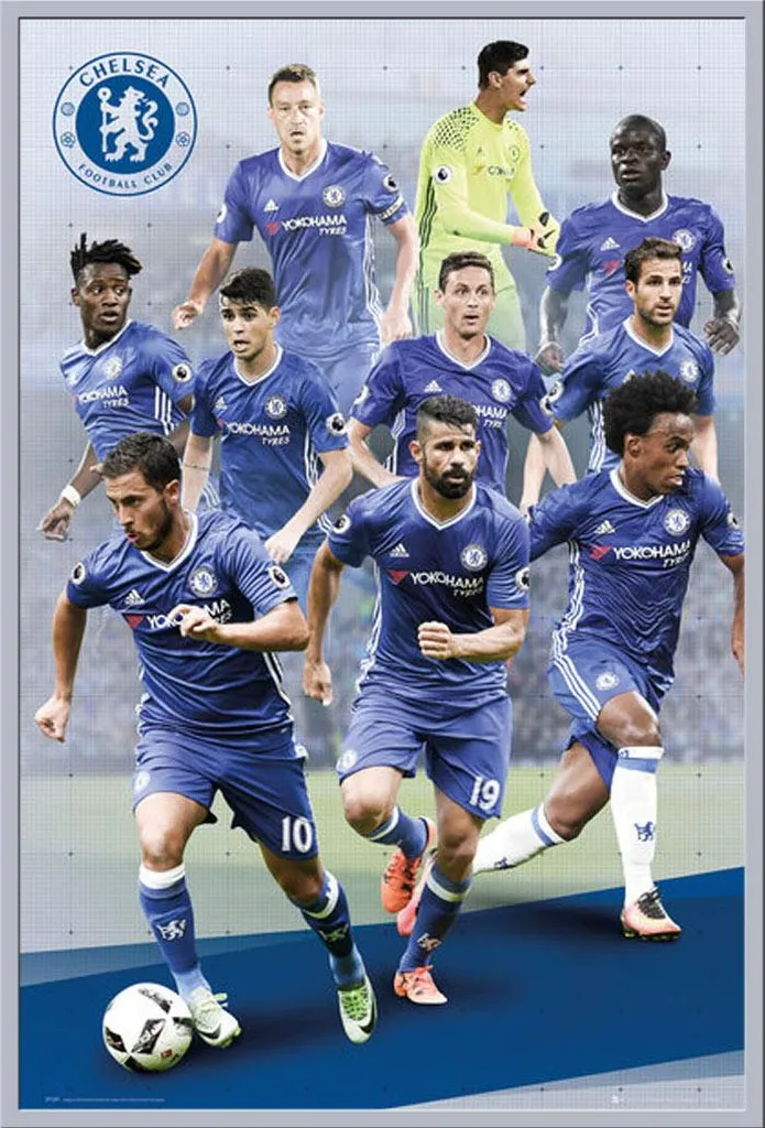 Protection Affiche Chelsea FC 16/17 Cadre Shinsuke Anti-Casse Acrylique