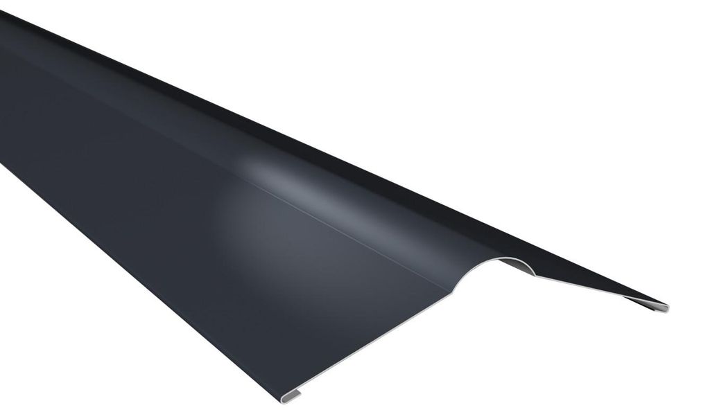 Weckman Firstblech 100 x 31,2 cm anthrazit
