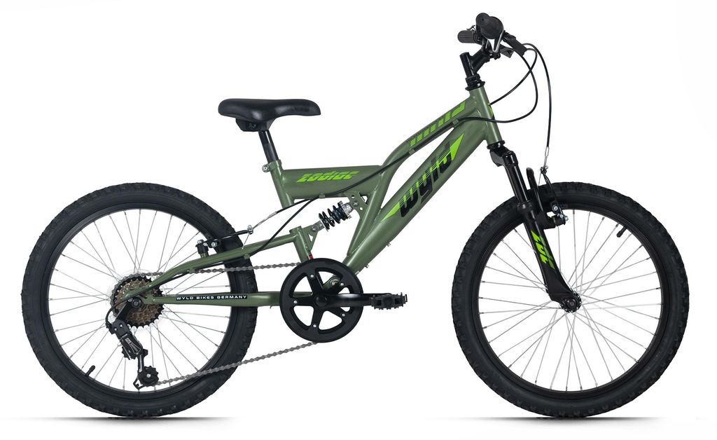 WYLD Kinder-Mountainbike Fully 20'' Zodiac 6 Gänge RH 31 cm WYLD 312K, 313K, 310K, 311K