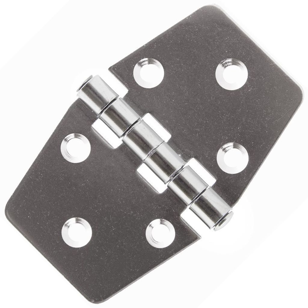 AG-BOX Scharnier 95x60x2mm Edelstahl A2, 1 Stück